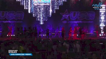 American Cheer - SR BLACK [2025 L3 Senior Coed - Medium Day 1] 2025 USA All Star Cheer Super Nationals