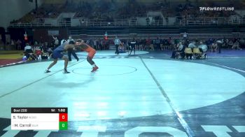 220 lbs Prelims - Simon Taylor, Woodberry Forest vs Mattheus Carroll, Gilman