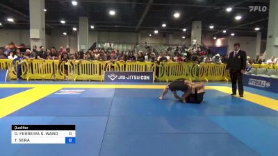 DANIEL FERREIRA S. WANDERLEY vs TOMOSHIGE SERA 2023 American National IBJJF Jiu-Jitsu Championship
