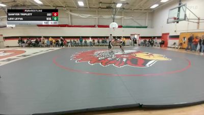134-137 lbs Round 2 - Levi Leyva, Worland Middle School vs Sawyer Triplett, Greybull MS