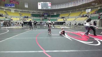 52 lbs 3rd Place - Maverick Tate, Beebe Badgers Wrestling Club vs Emmett Myers, Rogers Iron Wrestling Club