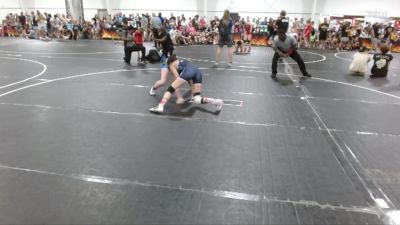 110 lbs Round 3 (4 Team) - Bella Gardner, Backyard Bullies Wrestling Club vs Breanna Higgins, AR-15
