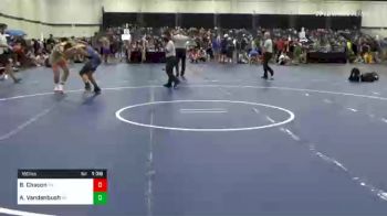 160 lbs Prelims - Beau Chacon, NV vs Aiden Vandenbush, WI