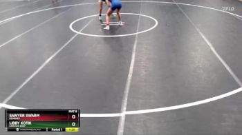 115 lbs Round 1 - Sawyer Swarm, Kearney vs LIbby Kotik, Lincoln East