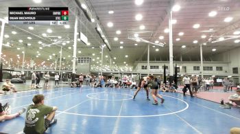 287 lbs Rr Rnd 4 - Michael Mauro, Empire Wrestling Academy Black - HSC vs Dean Bechtold, Steller Trained Embo - HSC