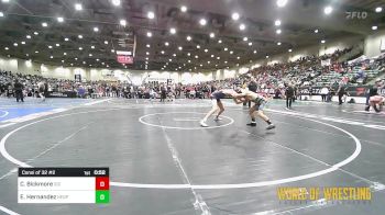 125 lbs Consi Of 32 #2 - Chase Bickmore, Institute Of Combat vs Emiliano Hernandez, Hesperia