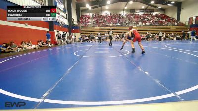 119 lbs Rr Rnd 3 - Jaxon Woods, Verdigris vs Evan Dean, Bixby JH Boys