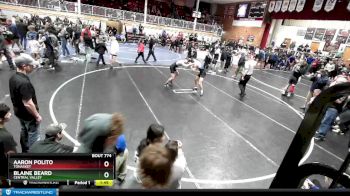 132 lbs Quarterfinal - Blaine Beard, Central Valley vs Aaron Polito, Tonasket
