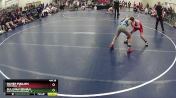 95 lbs Quarterfinals (8 Team) - Oliver Pulliam, Team Texas vs Sullivan Sigman, South Dakota Lightning