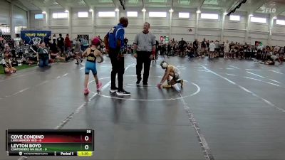 56 lbs Finals (8 Team) - Leyton Boyd, Contenders WA Blue vs Cove Condino, Lake/Armory Red