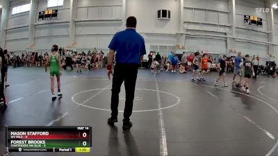 72 lbs Finals (2 Team) - Mason Stafford, WV Wild vs Forest Brooks, Contenders WA Blue