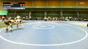 157 lbs Round Of 32 - Peyton Proper, Embry-Riddle vs Axel Adame, Cal Poly Humbolt