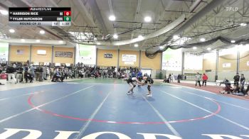 126 lbs Round Of 32 - Harrison Rice, North Kingstown vs Tyler Hutchison, Cumberland
