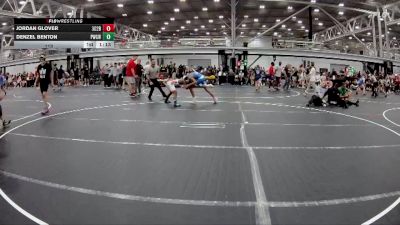 113 lbs Round 4 (8 Team) - Denzel Benton, Prime WC White vs Jordan Glover, Team 302 Blue