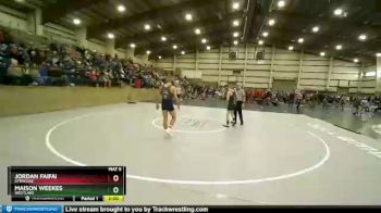 165 lbs Quarterfinal - Jordan Faifai, Syracuse vs Maison Weekes, Westlake