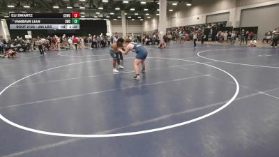 285 lbs Quarters - Eli Swartz, Central Catholic Wrestling Club vs Vanbawi Lian, Southport Wrestling Club