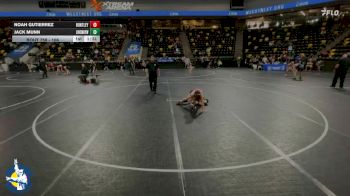 106 lbs Cons. Round 3 - Jack Munn, New Lenox (Lincoln-Way West) vs Noah Gutierrez, Huntley