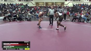 190 lbs Round 3 - Demaris Henderson, Waterloo East vs Nathan Musal, Pleasant Valley