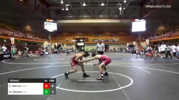 120 lbs Rr Rnd 2 - Connor Warren, Minnesota All Stars vs Miguelito Salazar, ACW