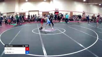 55 lbs Semifinal - Jonathan Gurule, NMU-National Training Center vs Jakason Burks, MWC Wrestling Academy