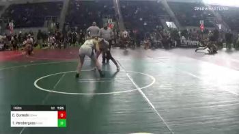 116 lbs Semifinal - Carissa Qureshi, Somar WC vs Trinity Pendergass, Ford Dynasty WC