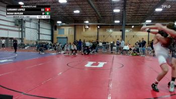 197 lbs Cons. Semi - Noah Butler, Unattached vs Lusiano Lopez, Clackamas Community College