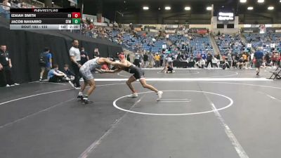 133 lbs Cons. Round 2 - Jacob Navarro, University Of Saint Mary (KS) vs Izaiah Smith, Friends University