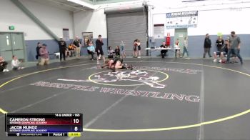 165 lbs Cons. Semi - Cameron Strong, Interior Grappling Academy vs Jacob Munoz, Interior Grappling Academy