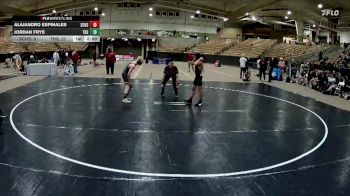 106 lbs 2nd Wrestleback (8 Team) - Alajandro Espinales, Station Camp High School vs Jordan Frye, Tullahoma High School