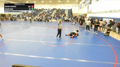 126 lbs Cons. Round 6 - Gavin Cortez, Pacifica High School vs Gavin Kim, Sunny Hills
