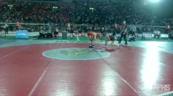 3A 106 lbs Cons. Semi - Wylie Baler, Teton vs Francisco Burrola, American Falls