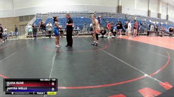 130 lbs Cons. Round 3 - Olivia Olive, OH vs Jamyra Wells, IL