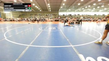 160 lbs Rr Rnd 1 - Alex Kay, OBWC White vs David Perez, Alien UFO