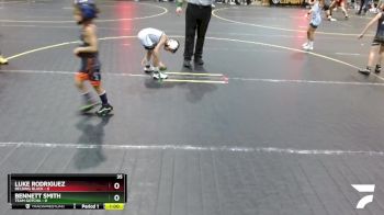 41 lbs Round 4 (6 Team) - Luke Rodriguez, Belding Black vs Bennett Smith, Team Gotcha