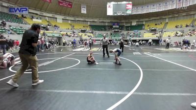 64 lbs Consi Of 8 #2 - Levi Grass, Springdale Youth Wrestling Club vs Chuck Tillery, Team Conquer Wrestling