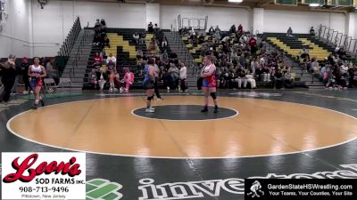 Girls-165 lbs 1st Place Match - Brianna Stiller, Clarke`s Dream Team vs Athena Galindo, Kierra`s Pain Masters