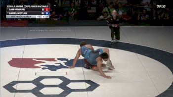 215 lbs 1st Place Match - Sam Howard, Indiana vs Daniel Moylan, California