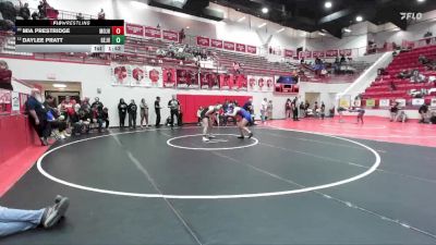 JH 170 lbs Quarterfinal - DAYLEE PRATT, GEARY JH vs Mia Prestridge, Moore JH