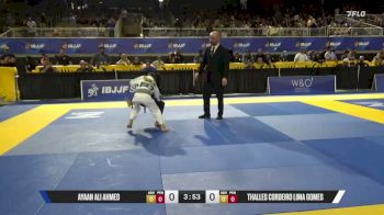 Thalles Cordeiro Lima Gomes vs Ayaan Ali Ahmed 2026 Pan Kids Jiu-Jitsu IBJJF Championship