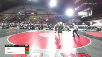 5A 126 lbs Cons. Round 2 - Kobe Bui, Centennial vs Leland Jensen, Borah