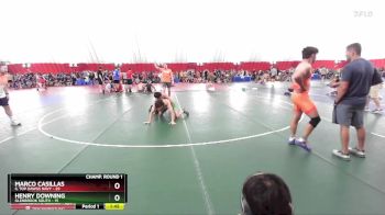 175 lbs Champ Round 1 (16 Team) - Marco Casillas, IL Top Dawgs NAVY vs Henry Downing, Glenbrook South