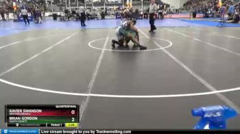 170 lbs Quarterfinal - Xavier Swanson, Western Branch vs Brian Gordon, South County