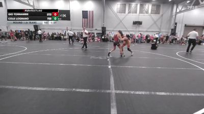 132 lbs Round 1 (6 Team) - Gio Tornambe, GPS Red vs Cole Lograno, Prime Wrestling White