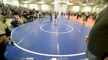 43 lbs Consi Of 16 #2 - Copper Dewey, Tulsa Blue T Panthers vs Abel Horne, Springdale Youth Wrestling Club