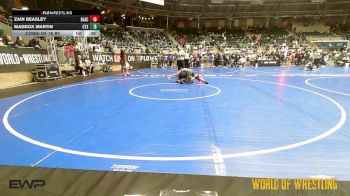 160 lbs Consi Of 16 #2 - Zain Beasley, Blackman Wrestling Club vs Maddox Martin, Central Texas Wrestling Club