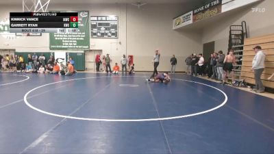 29 lbs Round 2 - Kinnick Vance, Immortal Athletics Wrestling C vs Garrett Ryan, Knights Wrestling Club