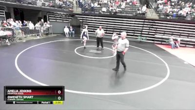 6A 135 lbs Cons. Round 2 - Amelia Jenkins, Mountain Ridge vs Gweneth Smart, Corner Canyon