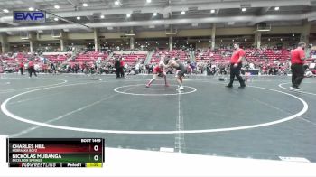 140 lbs Cons. Round 5 - Charles Hill, Nebraska Boyz vs Nickolas Mubanga, Excelsior Springs