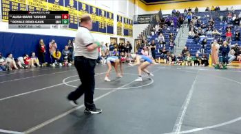 100 lbs 3rd Place Match - Julieth Flores, Connellsville vs Carly Jox, Mount Lebanon Hs