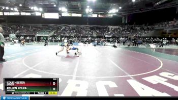 132 lbs Cons. Round 3 - Cole Hester, Emmett vs Kellen Kolka, Meridian